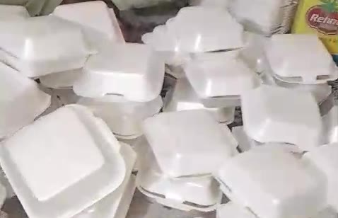 Meal boxes being prepared video thumbnail